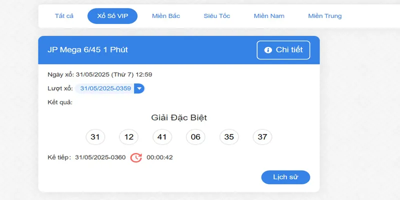 Đặt cược nhanh chóng chỉ với vài bước đơn giản tại xổ số 8scom